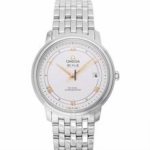 Thumbnail von Omega De Ville Prestige 424.10.37.20.02.002 - De Ville Prestige Co-Axial 36.8 mm Automatic Silver Dial Steel Unise </h1>