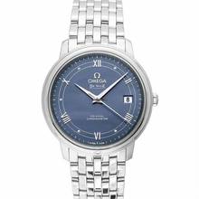 Thumbnail von Omega De Ville Prestige 424.10.37.20.03.002 - De Ville Prestige Co-Axial 36.8 mm Blue Dial Steel Men's Watch </h1>