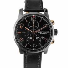 Thumbnail von Montblanc Timewalker 105805 - TimeWalker Dual Carbon Chronograph Automatic Black Dial Men's Watch </h1>