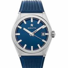 Thumbnail von Zenith Defy 95.9000.670/51.R790 - Defy Classic Titanium / Blue / Rubber </h1>