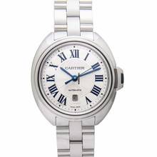 Thumbnail von Cartier Clé de Cartier WSCL0005 - Clé de Cartier 31 mm Automatic Silver Dial Stainless Steel Ladies Watch </h1>