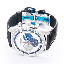 Thumbnail von Zenith 03.2040.400/69.C494 - El Primero Chronomaster 42 Stainless Steel / Silver / Alligator </h1>