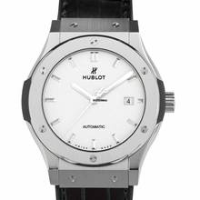 Thumbnail von Hublot Classic Fusion 542.NX.2611.LR - Classic Fusion Titanium Opalin Automatic Silver Dial Men's Watch </h1>
