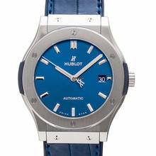 Thumbnail von Hublot Classic Fusion Blue 511.NX.7170.LR - Classic Fusion Blue Titanium Automatic Blue Dial Men's Watch </h1>