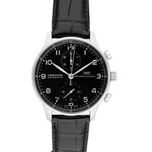 Thumbnail von IWC Portugieser Chronograph IW371447 - Portugieser Chronograph Automatic Black Dial Men's Watch </h1>
