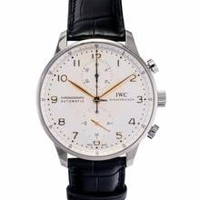 Thumbnail von IWC Portugieser Chronograph IW371445 - Portugieser Chronograph Automatic Silver Dial Men's Watch </h1>
