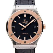 Thumbnail von Hublot Classic Fusion 511.NO.1181.LR - Classic Fusion Titanium King Gold Automatic Black Dial Men's Watch </h1>