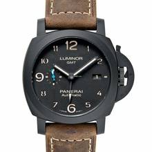 Thumbnail von Panerai Luminor 1950 3 Days GMT Automatic PAM01441 - Luminor GMT Automatic Black Dial 44 mm Men's Watch </h1>
