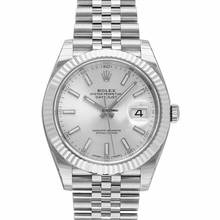 Thumbnail von Rolex Datejust 41 126334 - Datejust 41 Stainless Steel Fluted / Jubilee / Silver </h1>