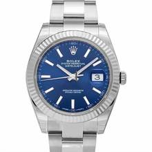 Thumbnail von Rolex Datejust 41 126334 - Oyster Perpetual Datejust 41 Blue Dial Automatic Men's Watch 126334BLSO </h1>