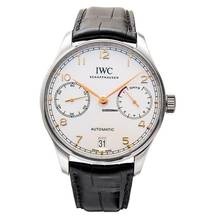 Thumbnail von IWC Portugieser Automatik IW500704 - Portugieser Automatic Silver Dial Men's Watch </h1>