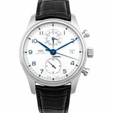 Thumbnail von IWC Portugieser Chronograph iw390302 - Portugieser Chronograph Classic Automatic Silver Dial Men's Watch </h1>