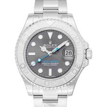 Thumbnail von Rolex Yacht-Master 37 268622 - Yacht-Master Rhodium Dial Steel and Platinum Oyster Ladies Watch 268622RSO </h1>
