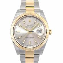 Thumbnail von Rolex Datejust 41 126333 - Datejust Automatic Silver Dial Stainless Steel and Yellow Gold Men's Watch </h1>