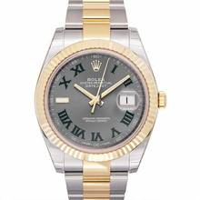 Thumbnail von Rolex Datejust 41 126333 - Datejust Automatic Grey Dial Stainless Steel and Yellow Gold Men's Watch </h1>