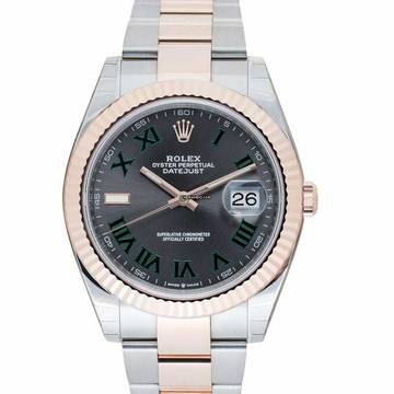  Rolex Datejust 41 126331 - Datejust 41 Grey Steel/18k Everose Gold 41mm </h1> 