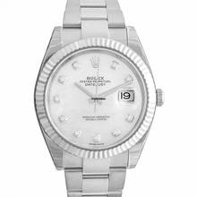 Thumbnail von Rolex Datejust 41 126334 - Datejust 41 White MOP Steel/18k White Gold Dia 41mm </h1>