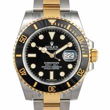 Thumbnail von Rolex Submariner Date 116613 LN - Submariner 18K Yellow Gold Automatic Black Dial Men's Watch </h1>