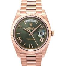 Thumbnail von Rolex Day-Date 40 228235 - Day-Date 40 Everose / Olive Roman </h1>