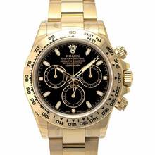 Thumbnail von Rolex Daytona 116508 - Cosmograph Daytona Automatic Black Dial 18k Yellow Gold Men's Watch </h1>