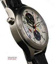 Thumbnail von IWC Pilot Double Chronograph limited Edition DFB , komplett.
