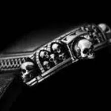 Thumbnail von Strom Agonium Memento Mori Carpe Diem Bone dial