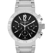 Thumbnail von Bulgari 101560 - Chronograph Automatic Black Dial Stainless Steel Men's Watch/42mm BB42BSSDCH </h1>