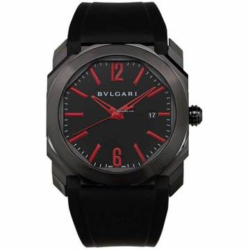  Bulgari Octo 102738 - Octo Automatic Black Dial Men's Watch </h1> 