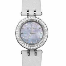 Thumbnail von Bulgari 102397 - Quartz Blue Mother Of Pearl Dial Diamond Ladies Watch </h1>
