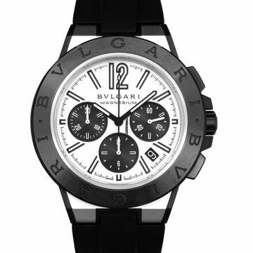  Bulgari 102305 - Chronograph Automatic White Dial Men's Watch </h1> 