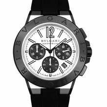  Bulgari 102305 - Chronograph Automatic White Dial Men's Watch </h1> 