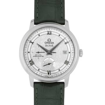  Omega De Ville Prestige 424.13.40.21.02.004 - De Ville Prestige Co-Axial Power Reserve 39.5 mm Silver Dial Steel M </h1> 