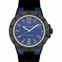  Bulgari 102364 - Magnesium Automatic Blue Dial Men's Watch </h1> 
