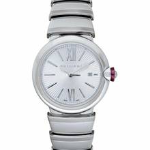 Thumbnail von Bulgari Lucea 102195 - Lvcea Quartz Silver Opaline Dial Diamond Ladies Watch </h1>