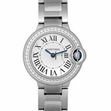 Thumbnail von Cartier Ballon Bleu 28mm W4BB0015 - Ballon Bleu de Cartier 28 mm Quartz White Dial Stainless Steel Ladies Watch </h1>