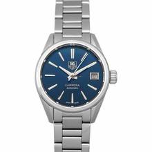 Thumbnail von TAG Heuer Carrera Lady WAR2419.BA0776 - Carrera Calibre 9 Automatic Blue Dial Ladies Watch </h1>