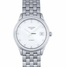  Longines Flagship L47744276 - Flagship Automatic White Dial Diamond Indexes Men's Watch </h1> 