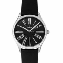Thumbnail von Omega De Ville Trésor 428.17.39.60.01.001 - De Ville Tresor Quartz 39 mm Quartz Black Dial Diamonds Ladies Watch </h1>
