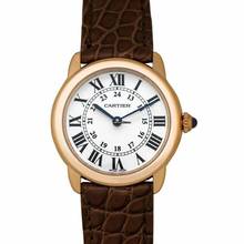 Thumbnail von Cartier Ronde Solo de Cartier W6701007 - Ronde Solo de Cartier 29.5 mm Quartz Silver Dial 18kt Pink Gold and Stainless S </h1>