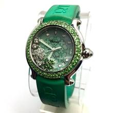 Thumbnail von Chopard Happy Sport Steel 38mm DIAMONDS & EMERALDS Watch </h1>