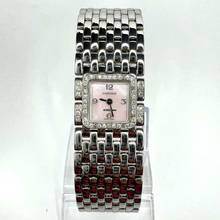 Thumbnail von Cartier RUBAN Quartz Steel ~0.5TCW Diamond Watch Pink MOP Dial </h1>