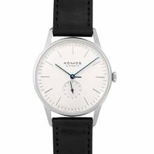 Thumbnail von NOMOS Orion 38 384 - Orion 38 White Silver-plated Dial/Leather 38mm </h1>