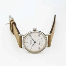 Thumbnail von NOMOS Ludwig 33 244 - Ludwig 33 White Silver-plated Dial/Leather 32.8mm </h1>