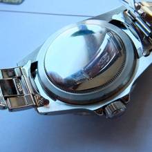 Thumbnail von Rolex Submariner (No Date) 5513 Submariner Gilt Underline Dial 1.0 Mio./1964 Erstbesitz B & P Pointed crown guard-service Rolex mit Karte
