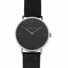 Thumbnail von NOMOS Metro 38 Datum 1103 - Metro 38 Date Urban Gray Manual-winding Green Dial 38.5mm Men's Watch </h1>