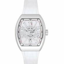Thumbnail von Franck Muller Vanguard V45 SCDT ACBC - VANGUARD Automatic White Dial Stainless Steel Men's Watch </h1>