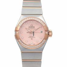 Thumbnail von Omega Constellation Ladies 123.25.27.20.57.004 - Constellation Co-Axial 27 mm Automatic Pink Mother Of Pearl Dial Dia </h1>