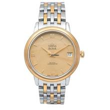 Thumbnail von Omega De Ville Prestige 424.20.33.20.08.001 - De Ville Prestige Co-Axial 32.7 mm Automatic Champagne Dial Yellow G </h1>