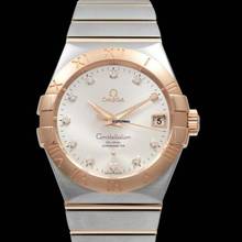 Thumbnail von Omega Constellation Men 123.20.38.21.52.001 - Constellation Co-Axial 38 mm Automatic Silver Dial Diamonds Red Gold </h1>