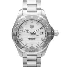 Thumbnail von TAG Heuer Aquaracer Lady WBD2313.BA0740 - Aquaracer Calibre 9 Automatic White Dial with Diamonds Ladies Watch </h1>